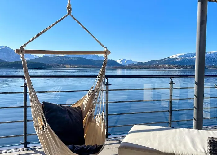 Magical View Towards The Fjords By The Sea * Ålesund